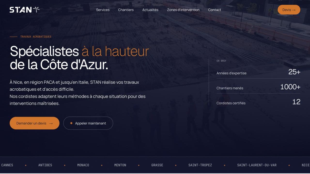 Aperçu du projet STAN